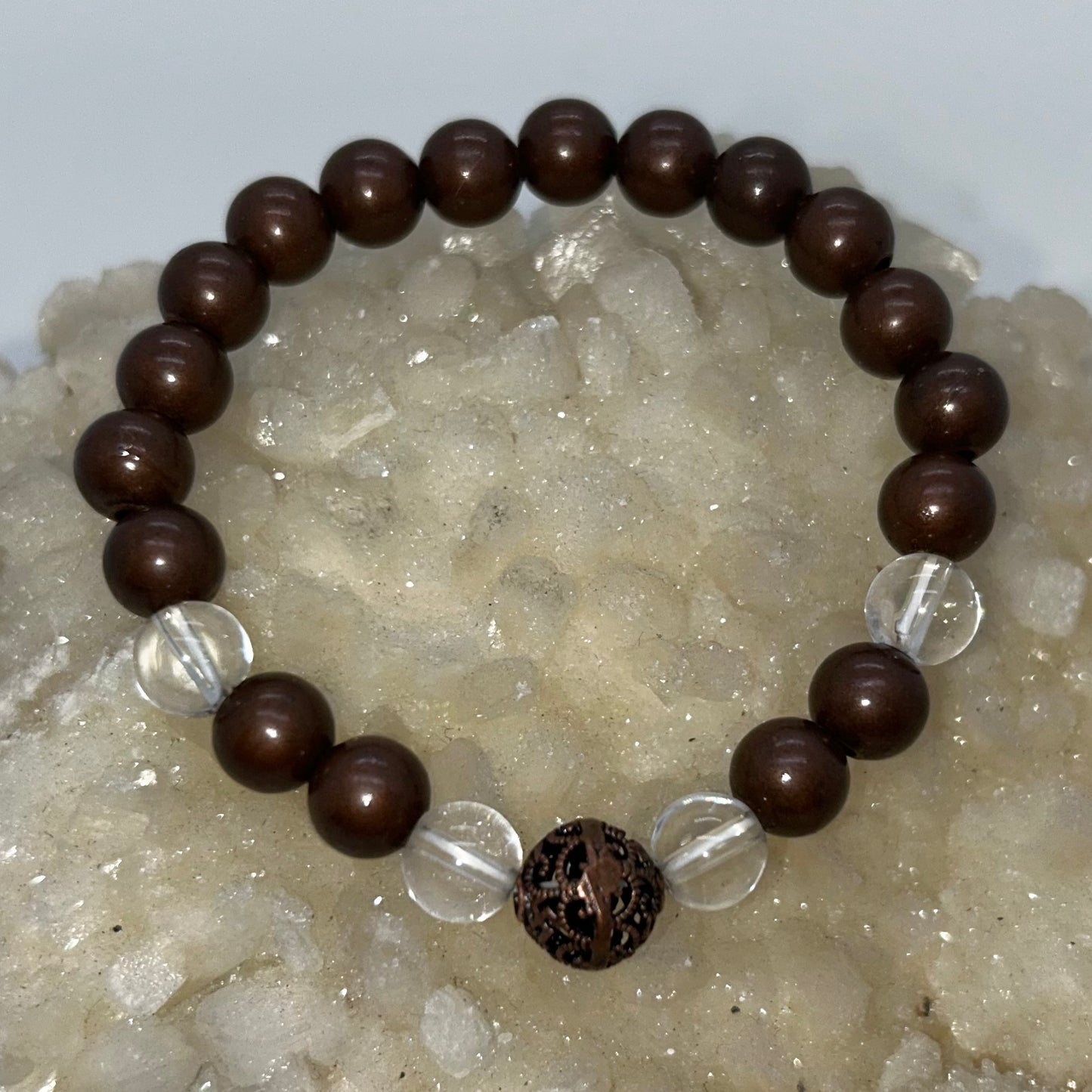 Copper w/ Gemstone 8mm