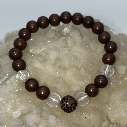 Copper w/ Gemstone 8mm