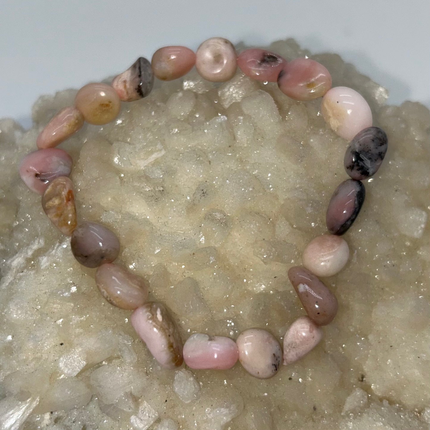 Pink Opal Tumbled Br