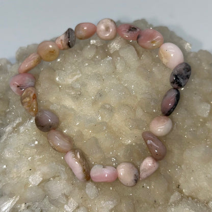 Pink Opal Tumbled Br