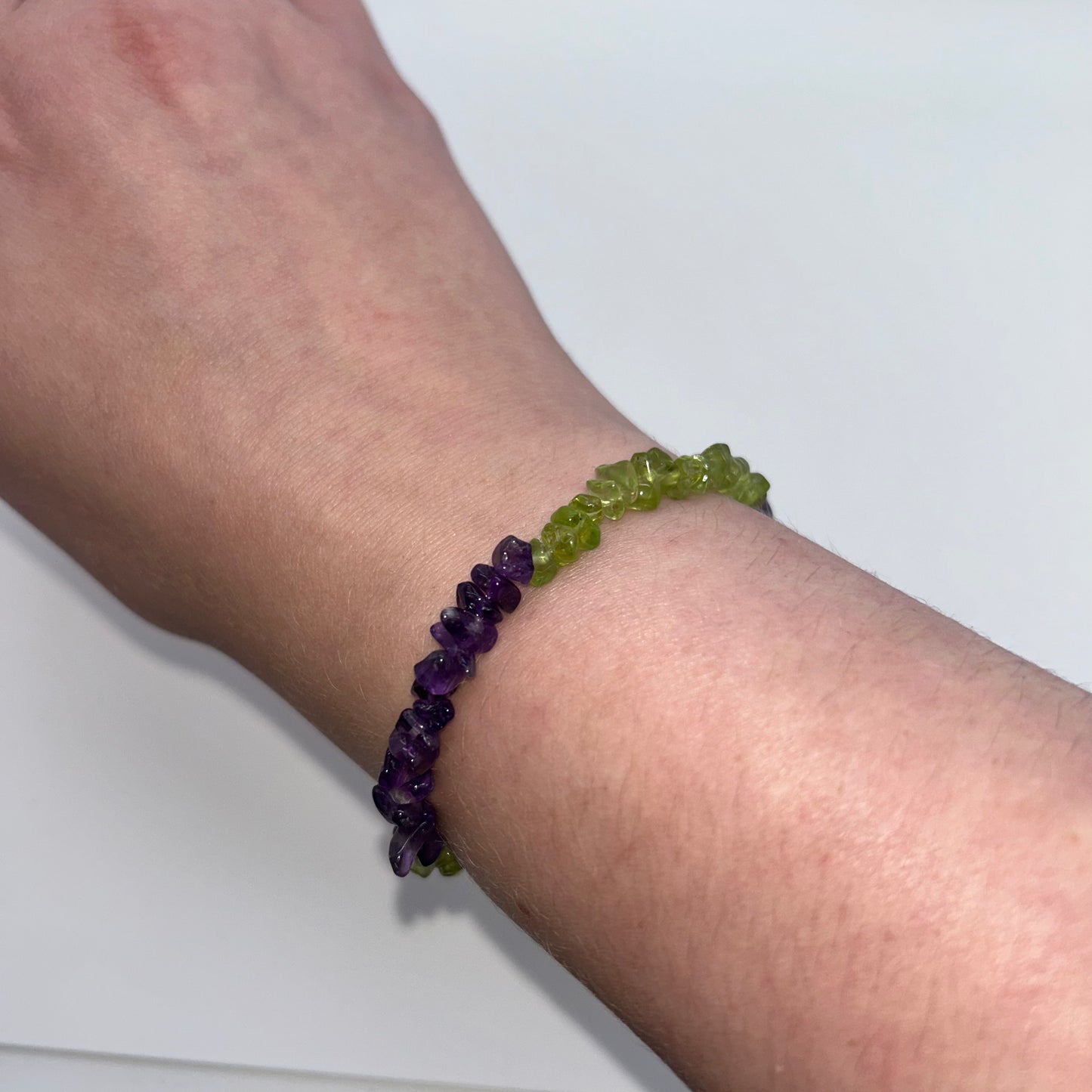 Chip Amethyst & Peridot