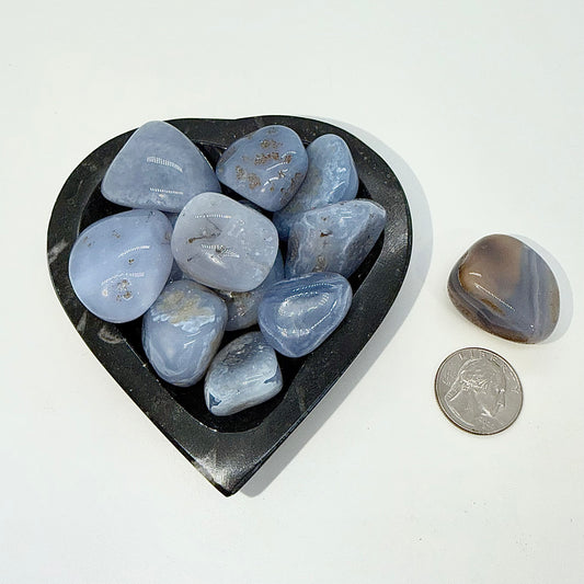 Agate, Blue Lace Tumble
