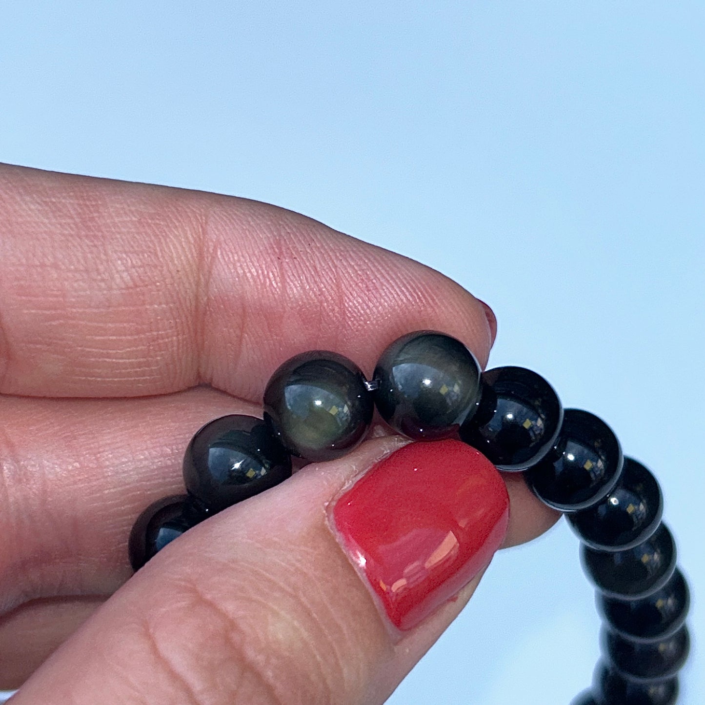 Rainbow Obsidian 8mm