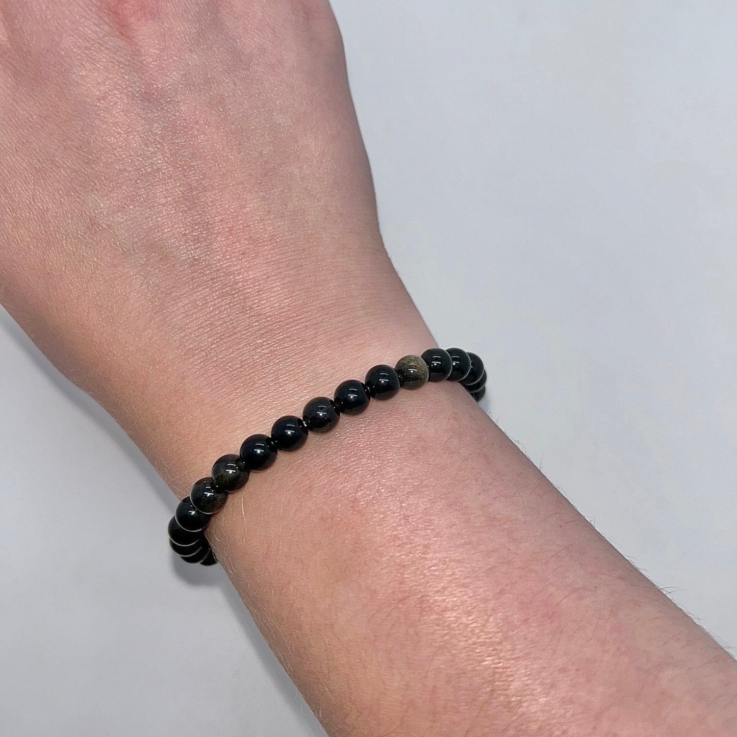 Goldsheen Obsidian 6mm