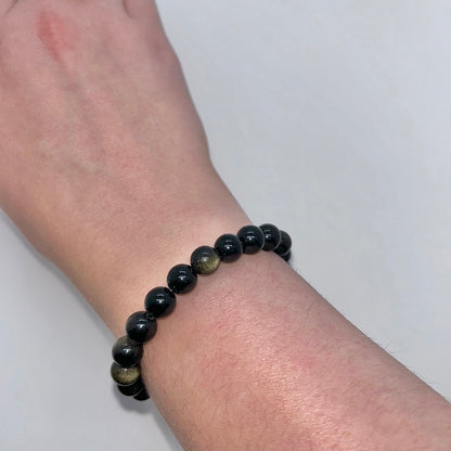 Goldsheen Obsidian 8mm