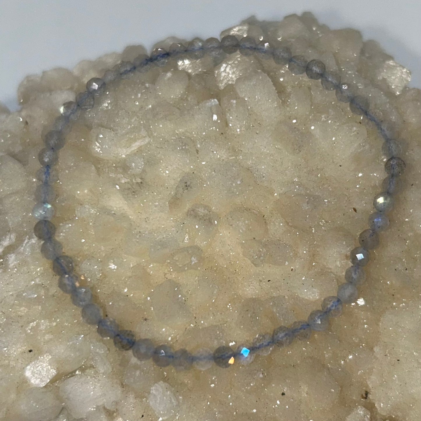 Labradorite Faceted 4mm