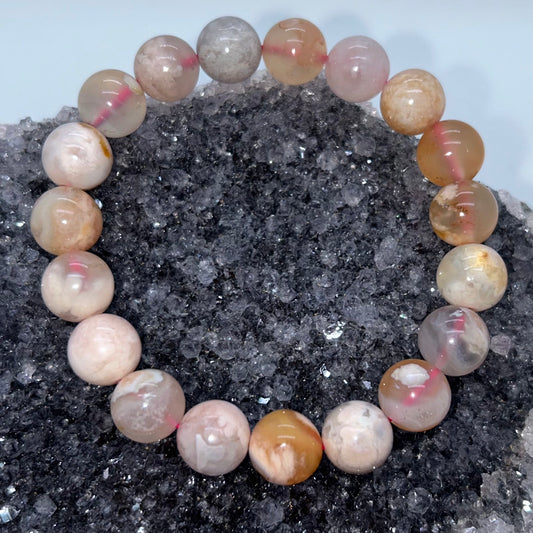 Flower Agate 10mm