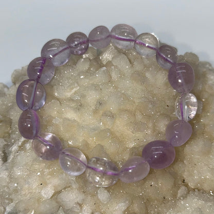 Light Amethyst Tumbled Br.