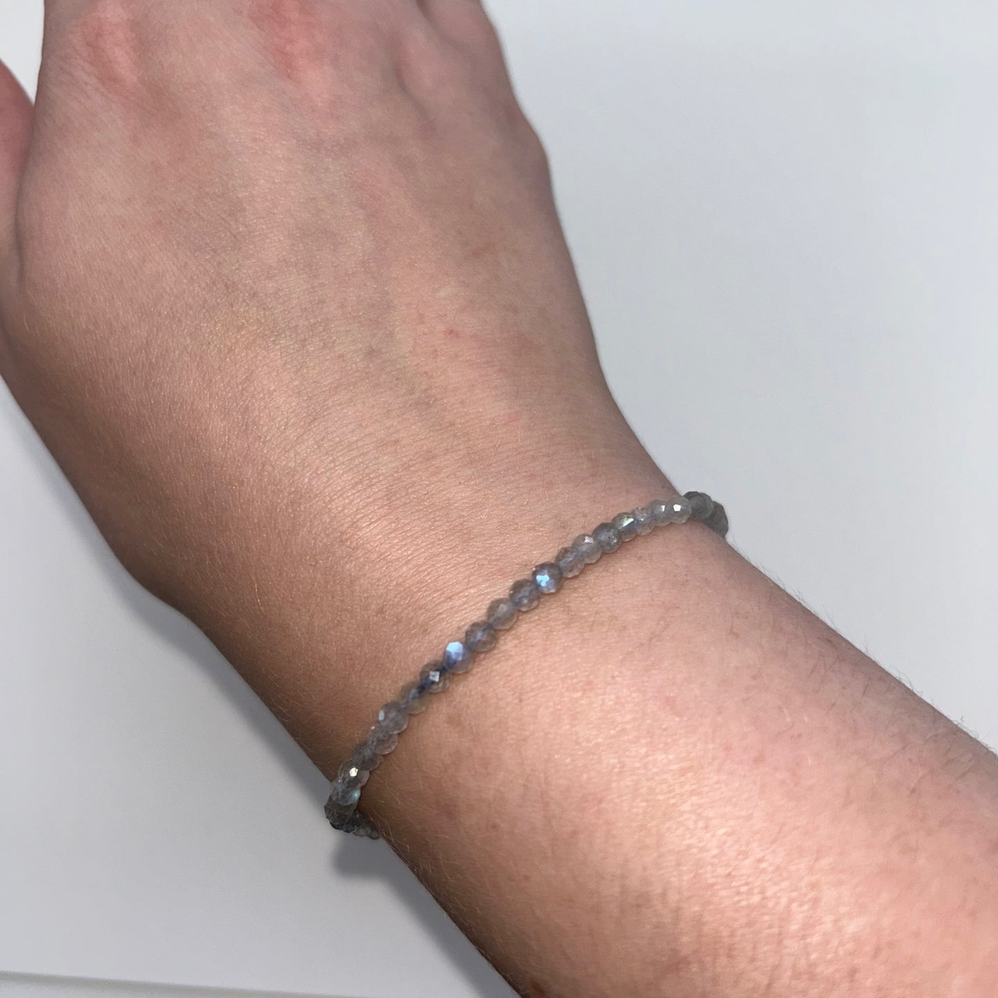 Labradorite Faceted 4mm