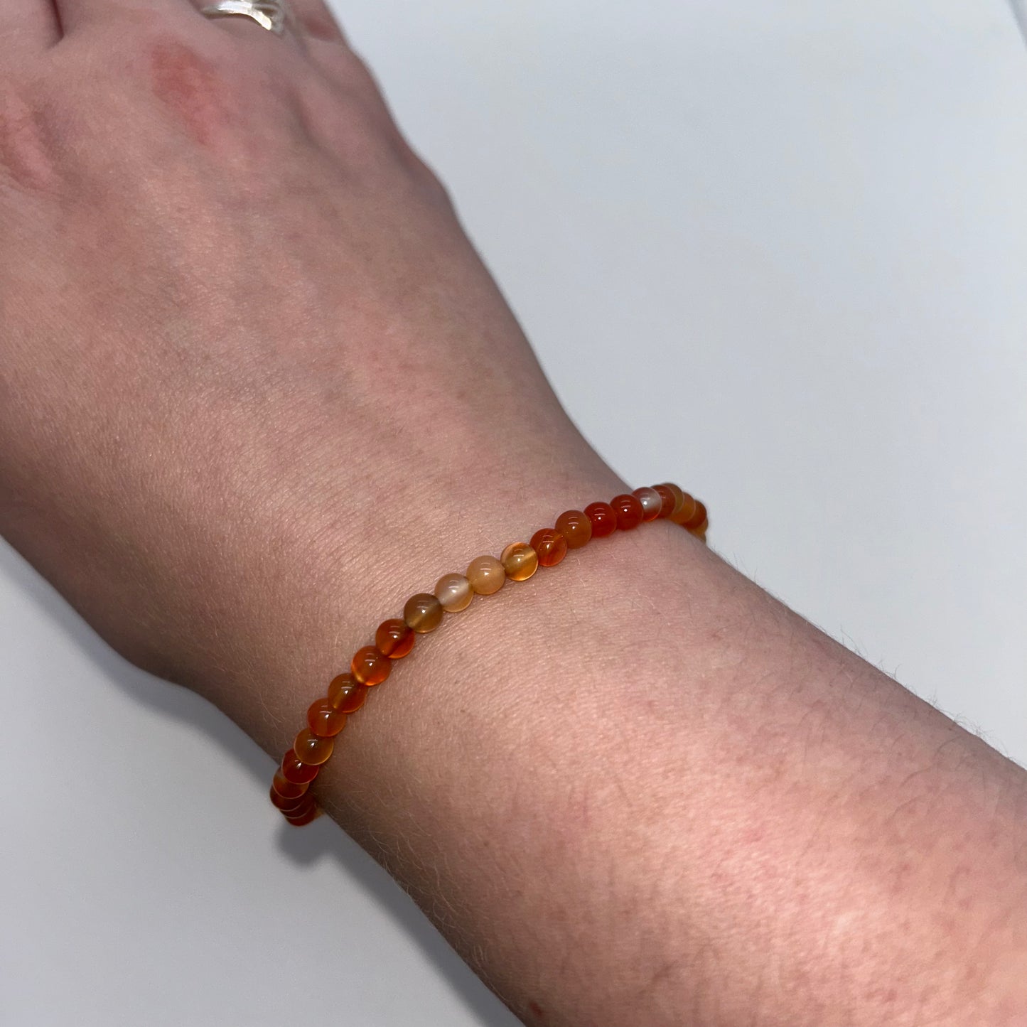 Carnelian Bracelet (4mm)