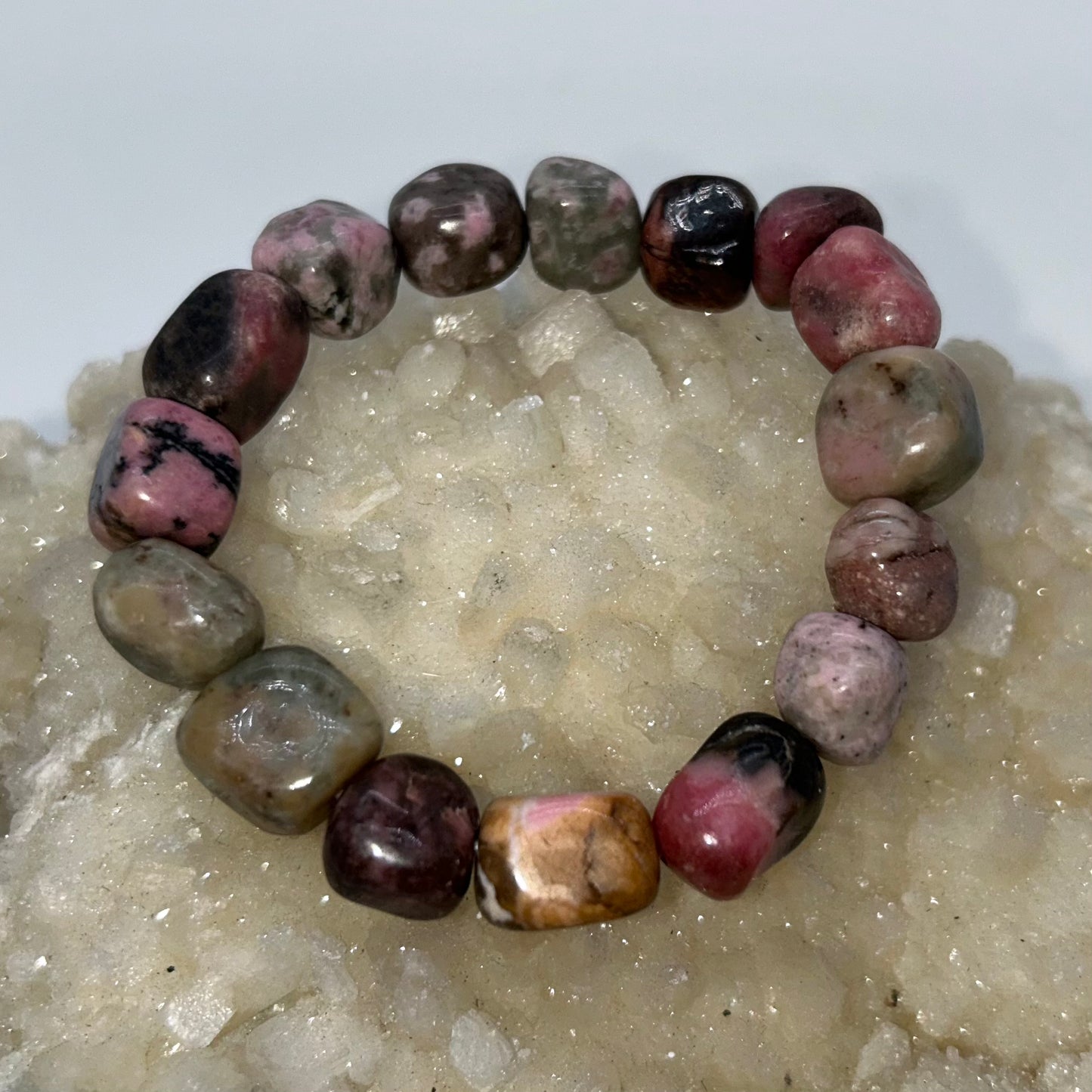 Rhodonite Tumbled Br