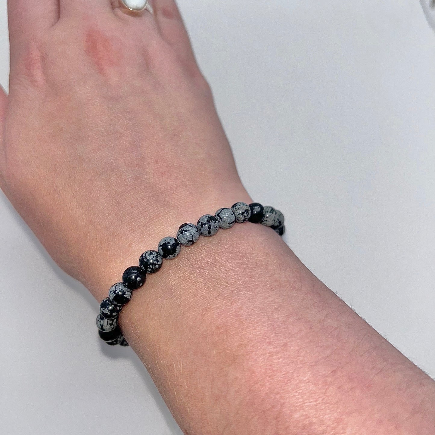 Snowflake Obsidian 6mm