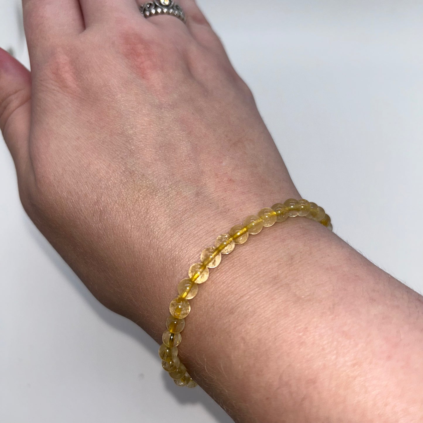 Golden Rutile Quartz 3-5mm