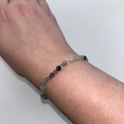 Rainbow Fluorite 4mm