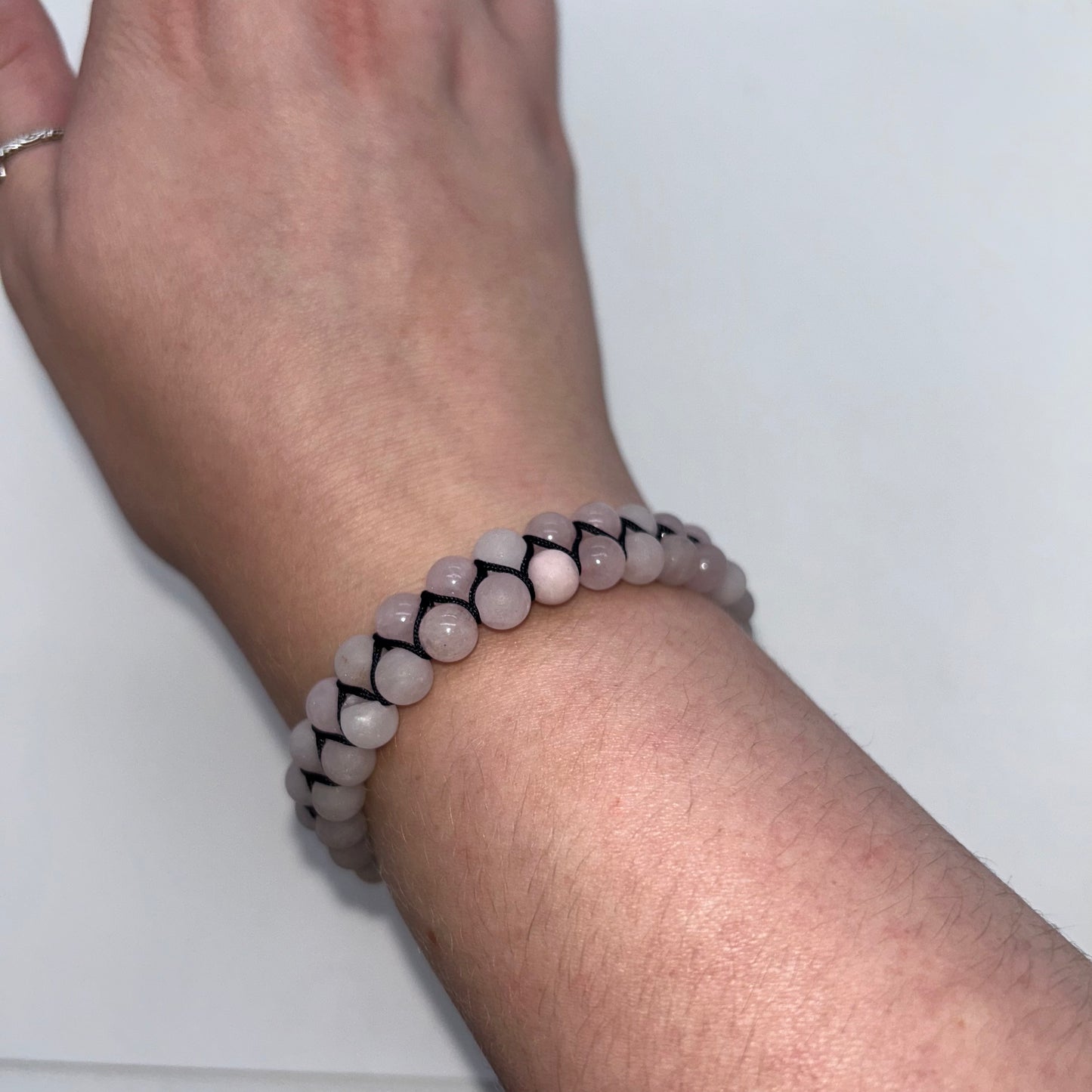 Rose Quartz 6mm -double adjustable