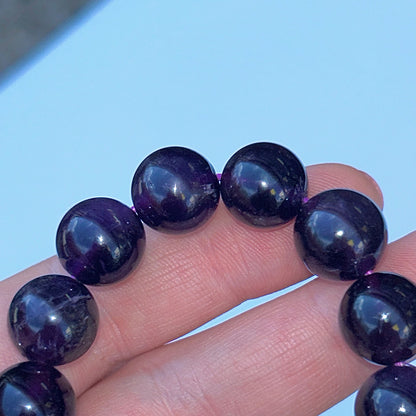 Amethyst Bracelet (12mm)