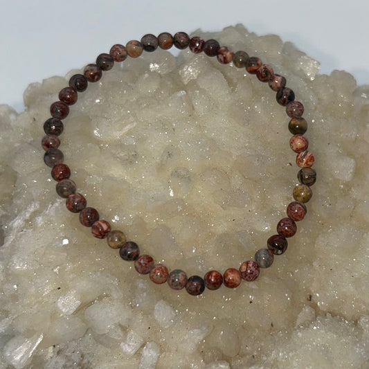 Brecciated Jasper Bracelet (4mm)