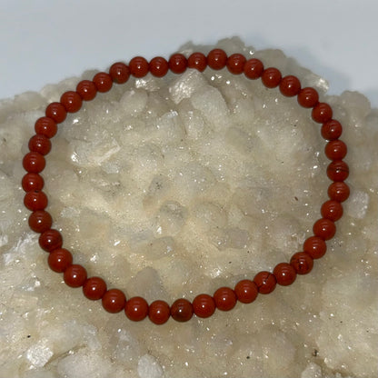 Red Jasper Br 4mm