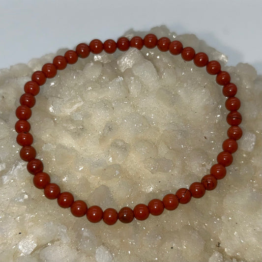 Red Jasper Br 4mm