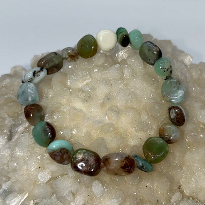 Chrysoprase Tumbled Br.