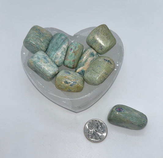 Ruby w/ Fuchsite Tumble