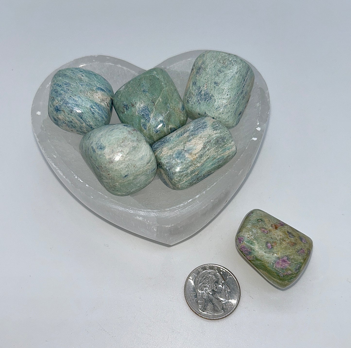 Ruby w/ Fuchsite Tumble