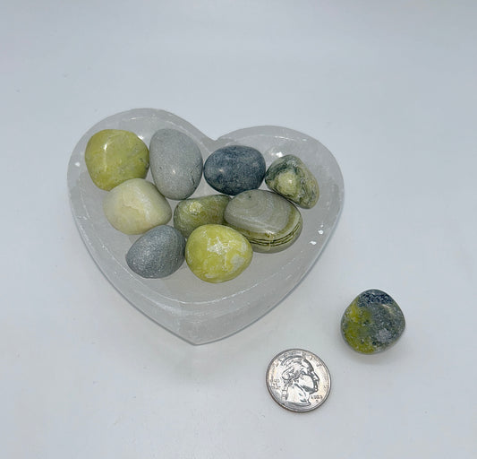 Serpentine, Gray Tumble